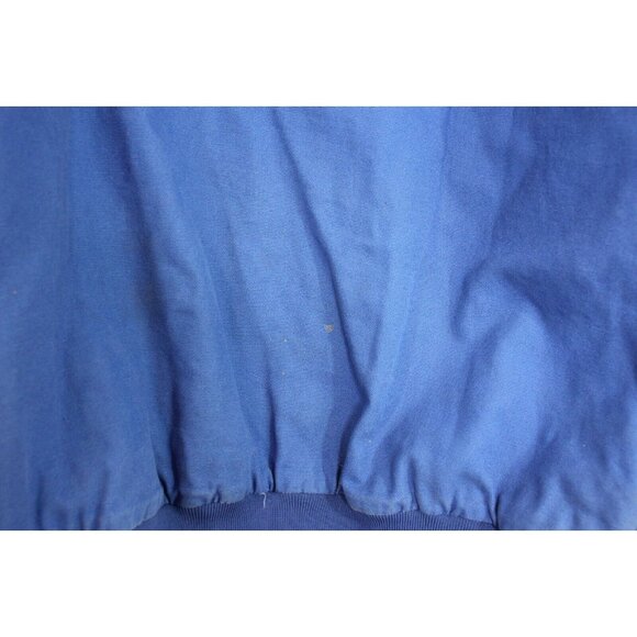 Unbranded Mens 3XL Blue Duck Quilted Lined Workwear Hooded Work Jacket M968 - Picture 8 of 11